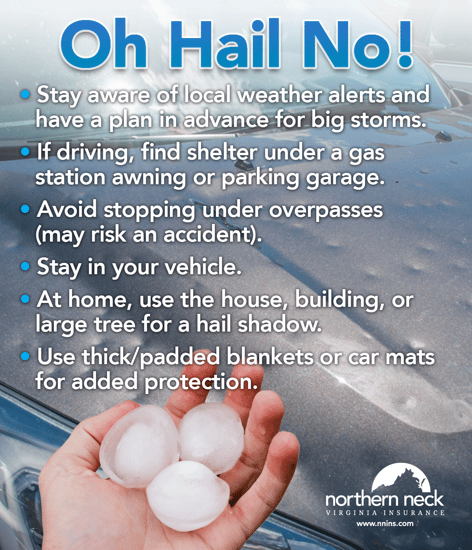 Tips to avoid hail damage to car