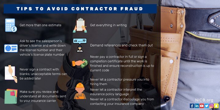 contractor fraud tips